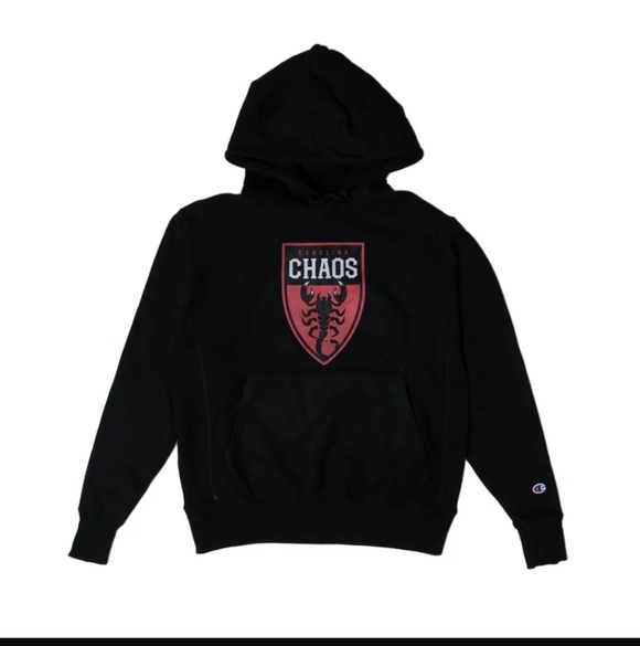 Champion Other - Champion Men's Carolina Chaos Black Hoodie Scorpion Logo Sz XL NWOT
